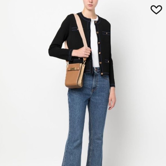 Olive Green Structured Shoulder Bag - Picture 8 of 8